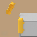 Protège-coins de sécurité en silicone découpables