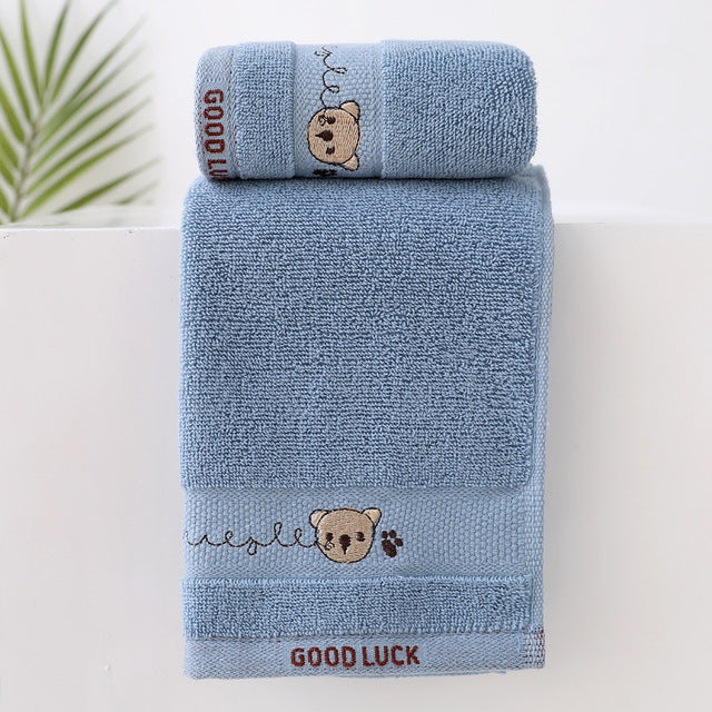 Serviette de bain bébé en velours corail