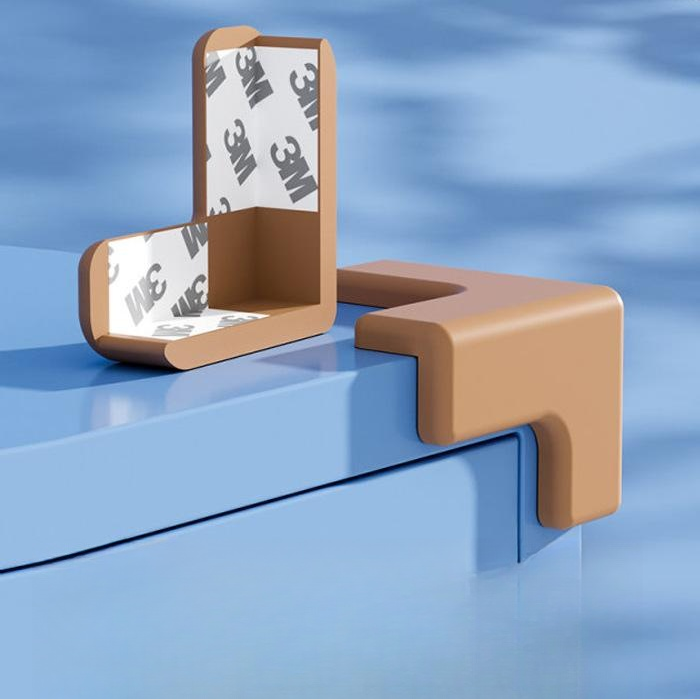 Protections d'angles en silicone pour meubles