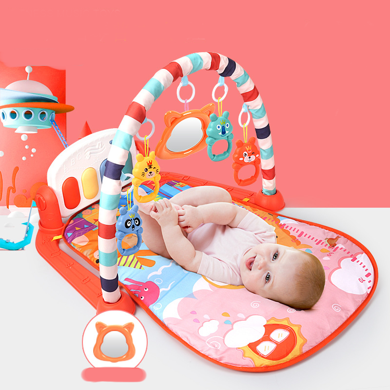 Portique d'éveil musical piano à pédales