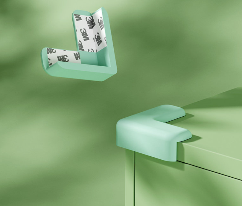 Protections d'angles en silicone pour meubles
