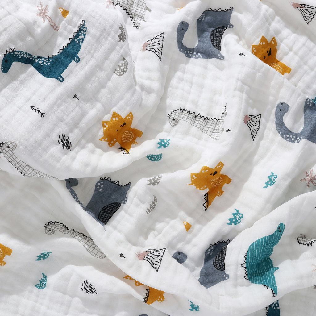 Couverture doudou en gaze de coton pour bébé
