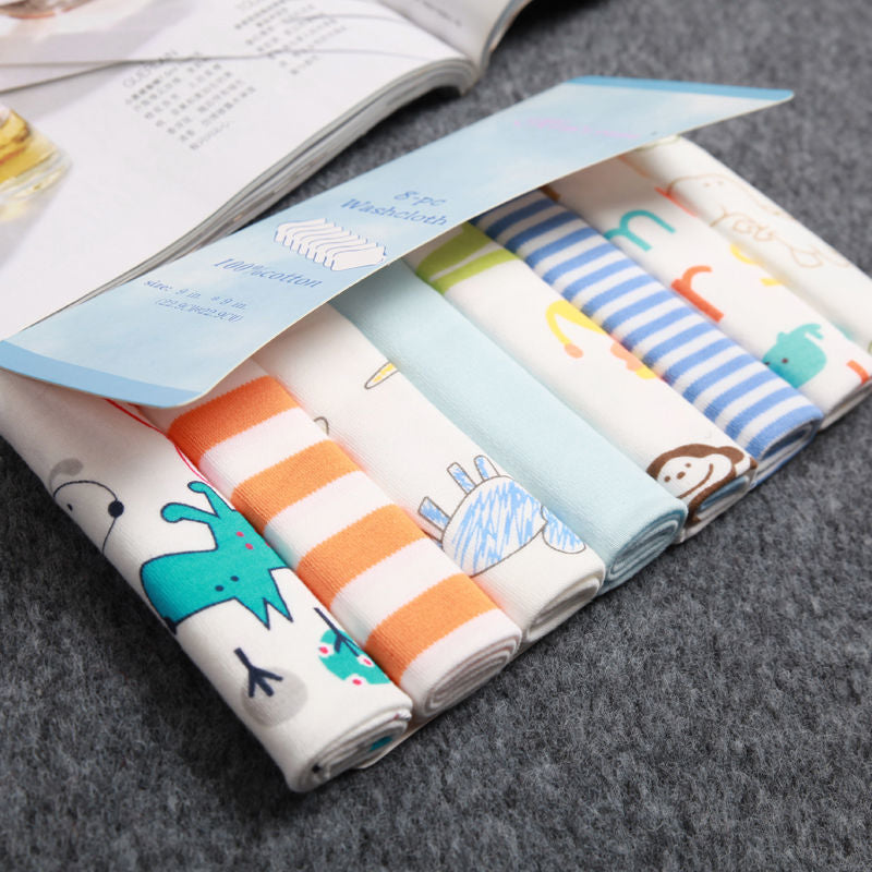 Serviettes de bouche en gaze de coton - lot de 8