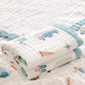 Couverture bébé en mousseline de coton douce