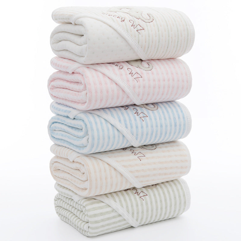 Couverture enveloppante en coton pour nouveau-né