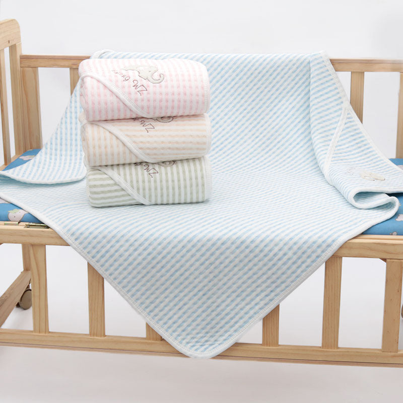 Couverture enveloppante en coton pour nouveau-né