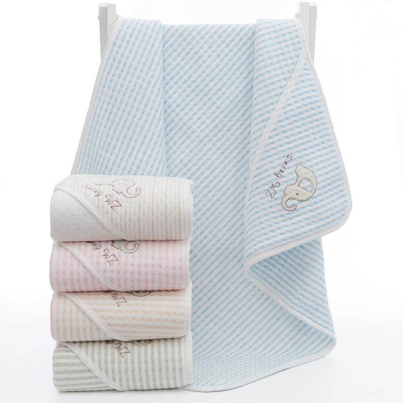 Couverture enveloppante en coton pour nouveau-né