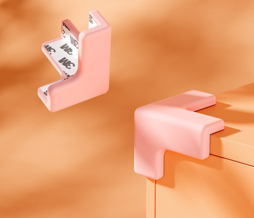 Protections d'angles en silicone pour meubles