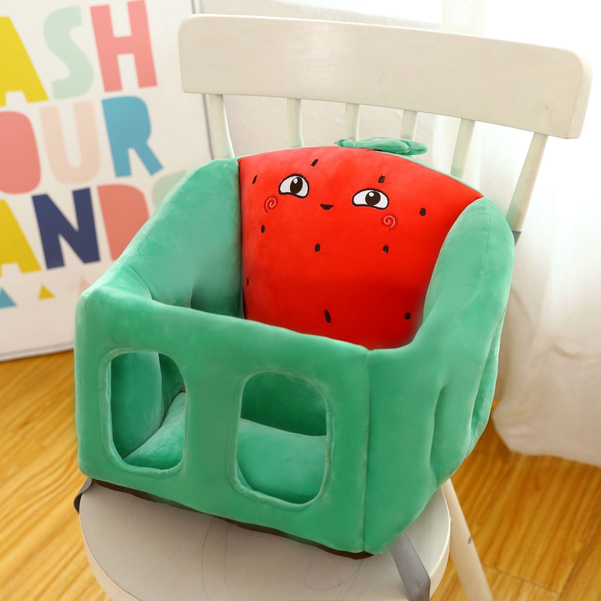 Chaise de repas évolutive motifs animaux