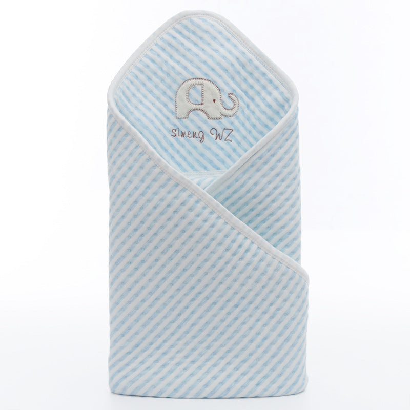 Couverture enveloppante en coton pour nouveau-né