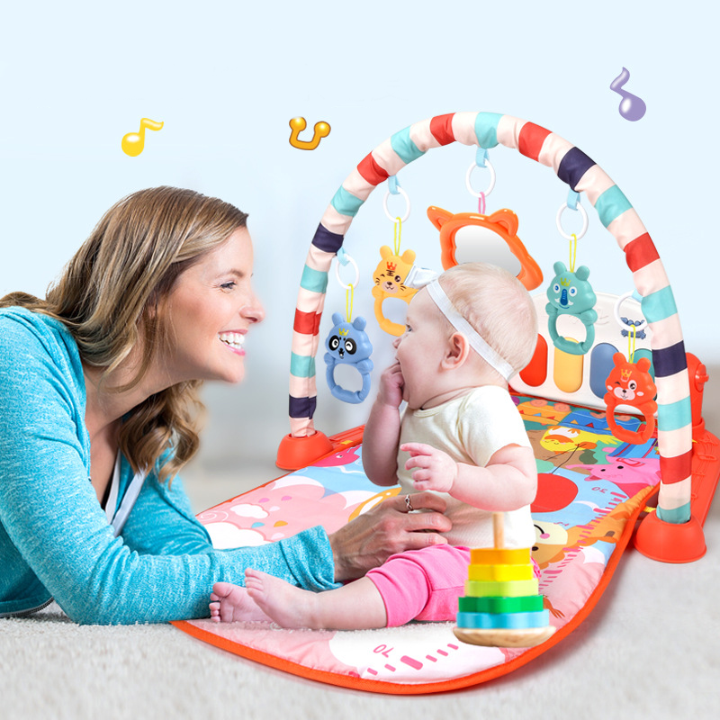 Portique d'éveil musical piano à pédales