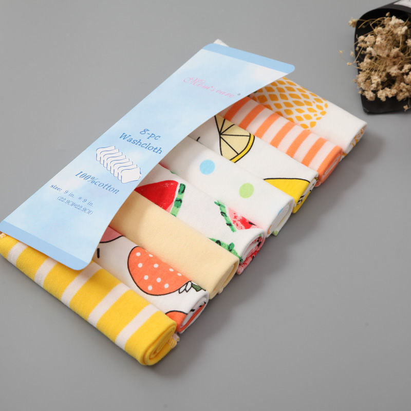 Serviettes de bouche en gaze de coton - lot de 8