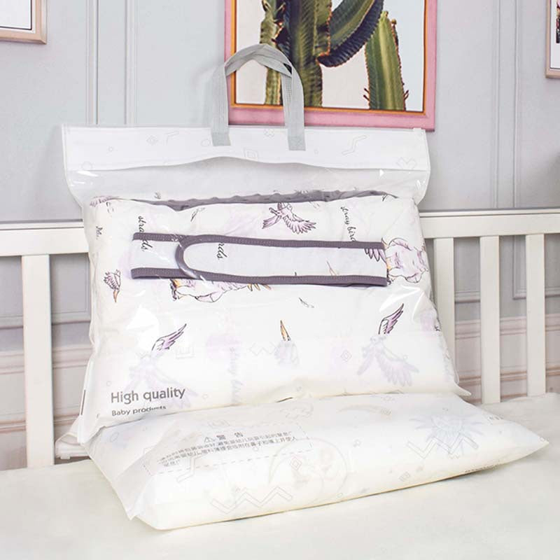 Couverture d'emmaillotage en coton motifs enfantins