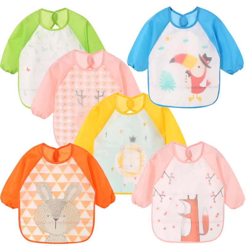 Pochette repas jetable pour bébé motifs animaux