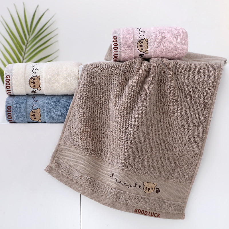 Serviette de bain bébé en velours corail