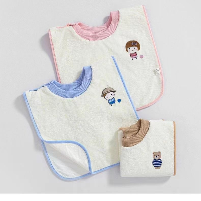 Gants de toilette imperméables motifs animaux