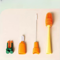 Brosse de nettoyage 4-en-1 en silicone alimentaire