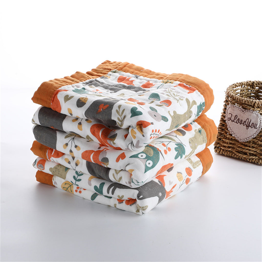 Couverture doudou en gaze de coton pour bébé